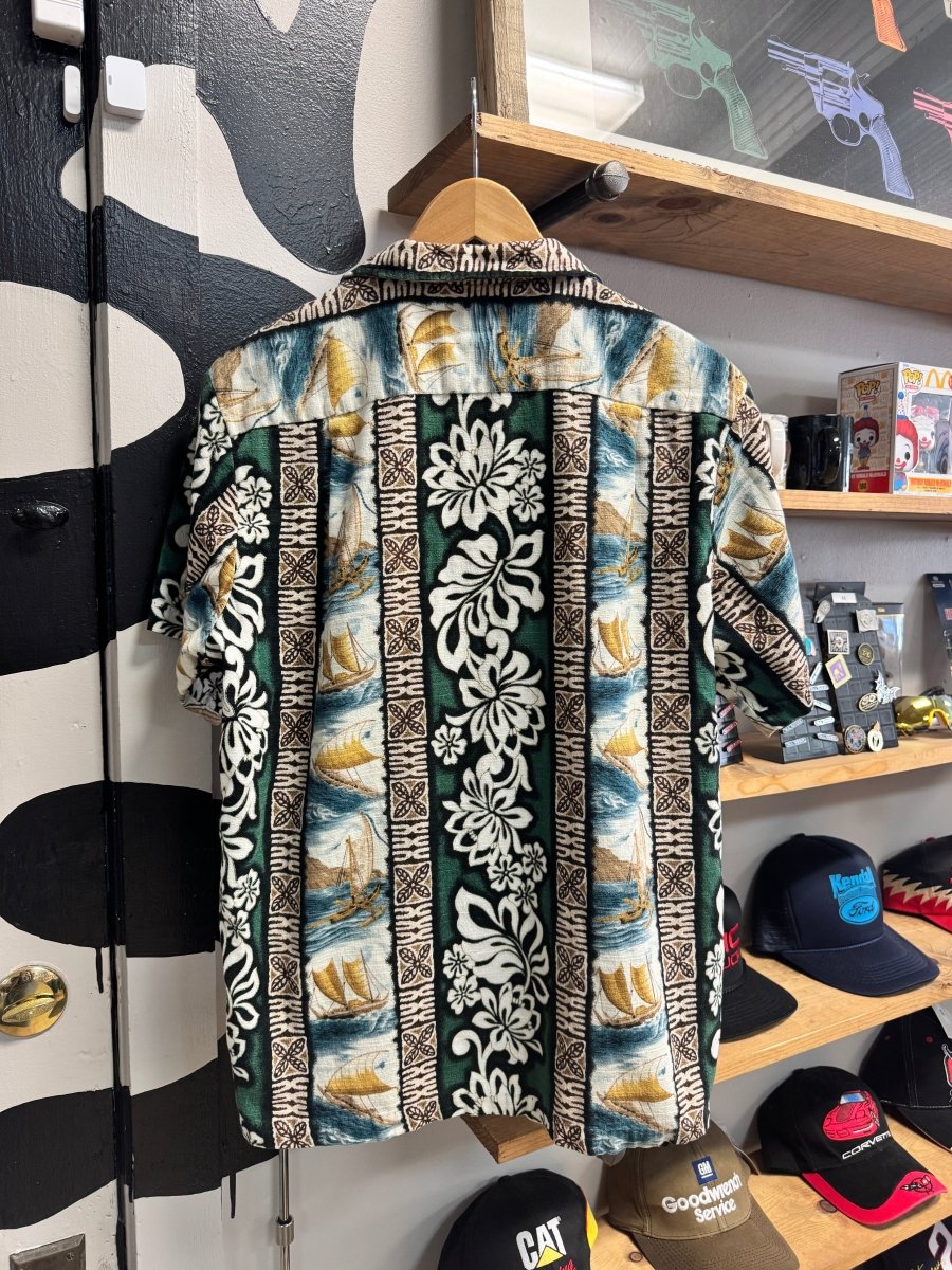 Vintage Hawaiian Style Shirt - Large - ALL GOODS - ALL GOODS