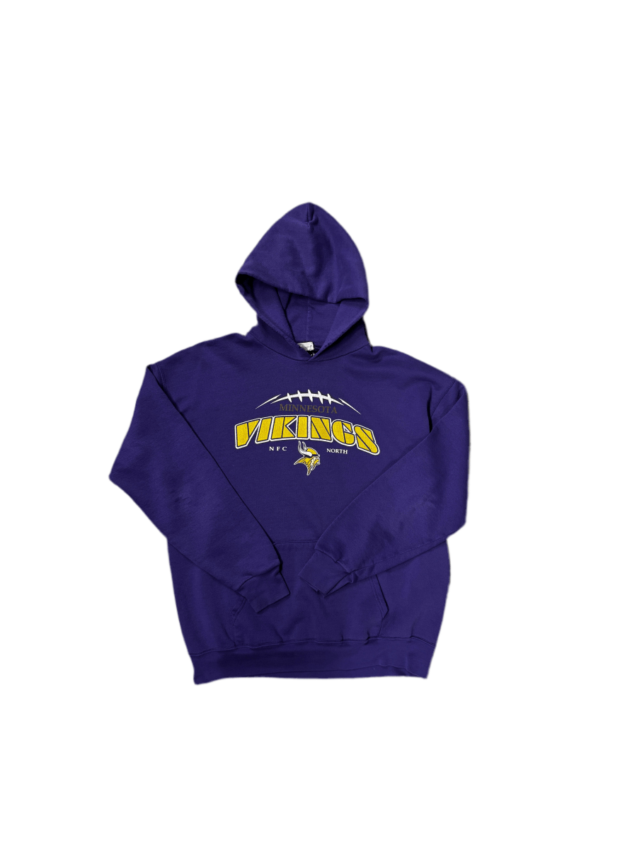 Vintage Minnesota Vikings Hoodie - Large - ALL GOODS - ALL GOODS