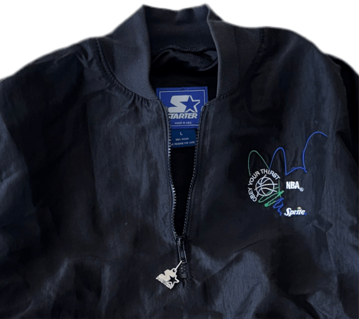 Vintage NBA Sprite Starter Jacket - Large - ALL GOODS - ALL GOODS
