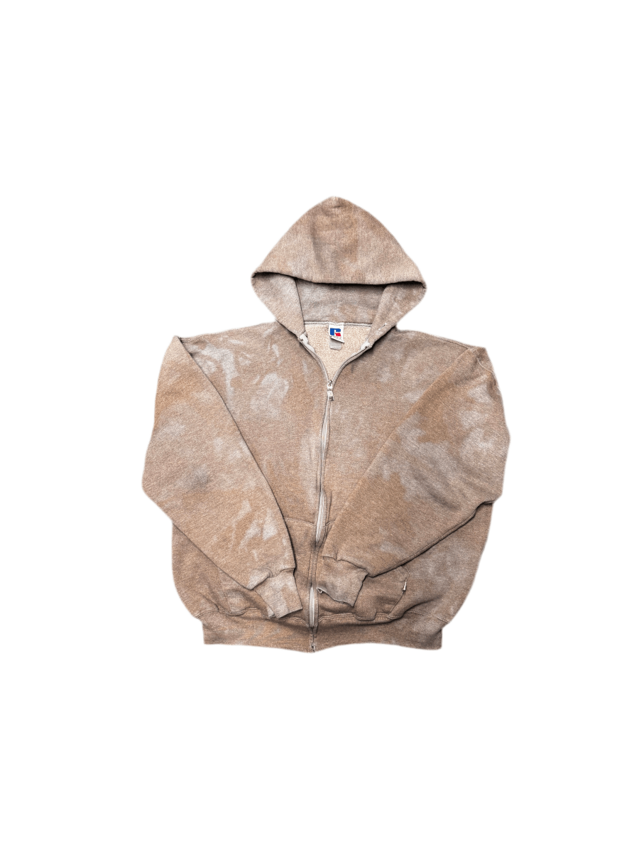 Vintage Russell Athletic Zip Up Hoodie - Small - ALL GOODS - ALL GOODS
