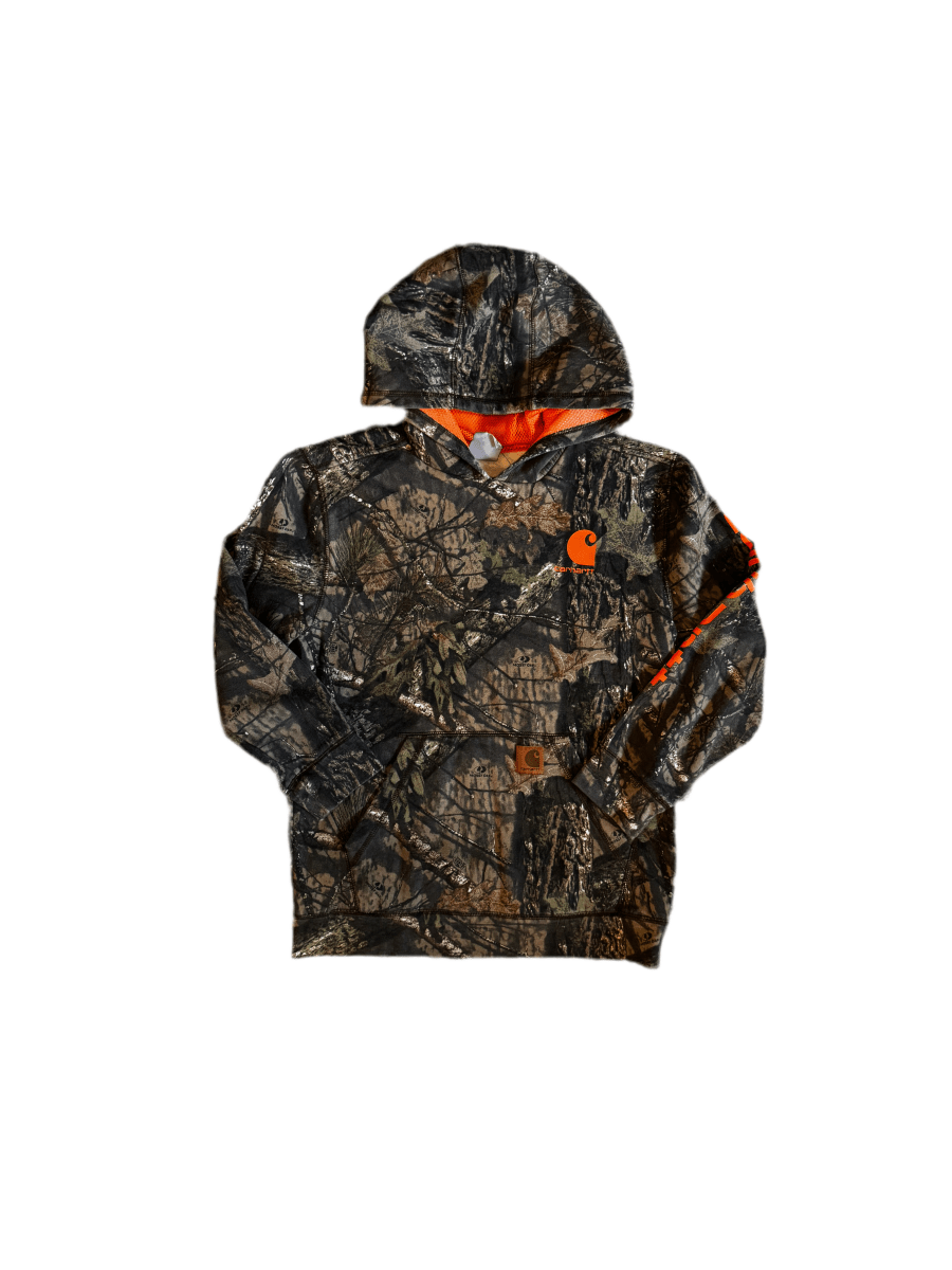 Youth Real Tree Carhartt Hoodie - Youth Medium - ALL GOODS - ALL GOODS