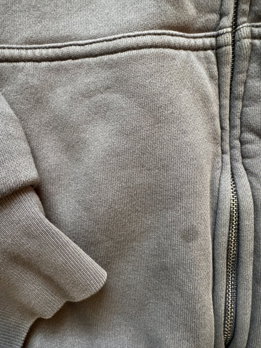YZY Gap Grey Zip Up Hoodie - XL - ALL GOODS - ALL GOODS