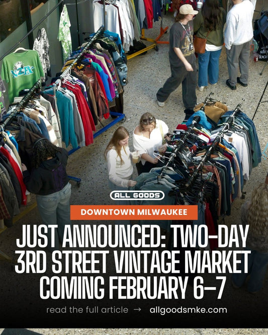 3rd Street Vintage Market is officially returning to 3rd Street Market Hall to kick off 2026 with a bigger, better, two-day event on Friday, February 6 and Saturday, February 7. - ALL GOODS