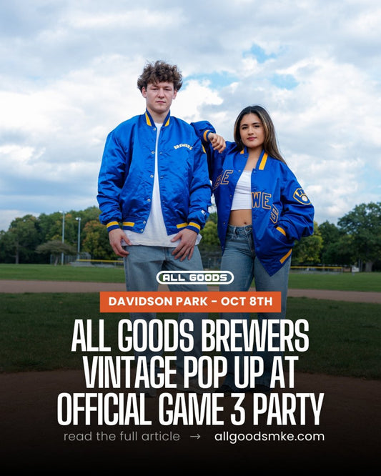 All Goods Vintage Brewers Drop Oct 8 At Davidson Park - ALL GOODS