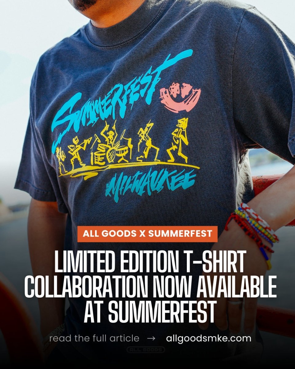 All Goods x Summerfest: A Limited Edition T-Shirt Collaboration Now Available - ALL GOODS