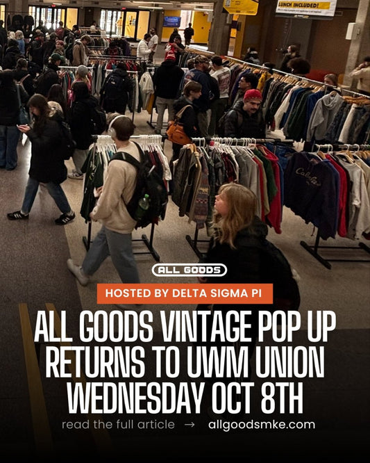 UWM Vintage Pop-Up — October 8th - ALL GOODS