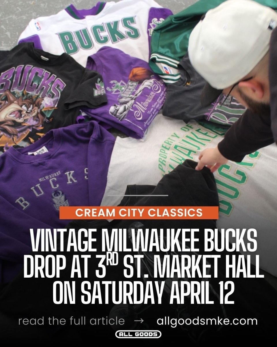 Vintage Bucks Drop at 3rd Street Market Hall – April 12 - ALL GOODS