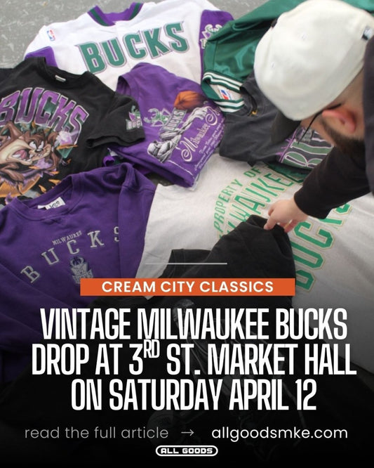 Vintage Bucks Drop at 3rd Street Market Hall – April 12 - ALL GOODS