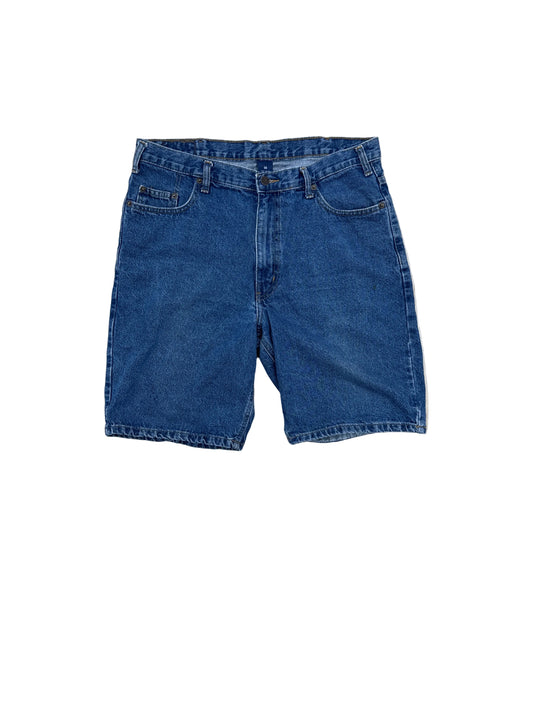 Vintage Full Blue Denim Jorts - 38