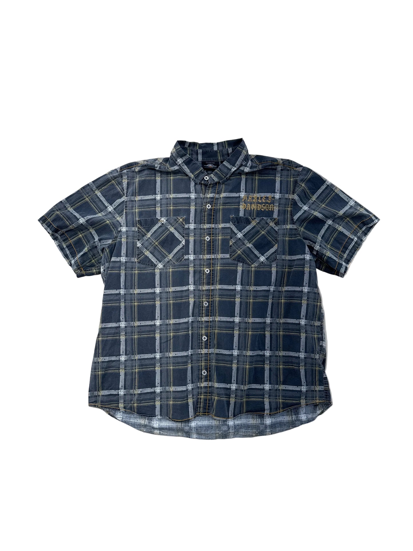 Harley Davidson Button Up Shirt - 3XL