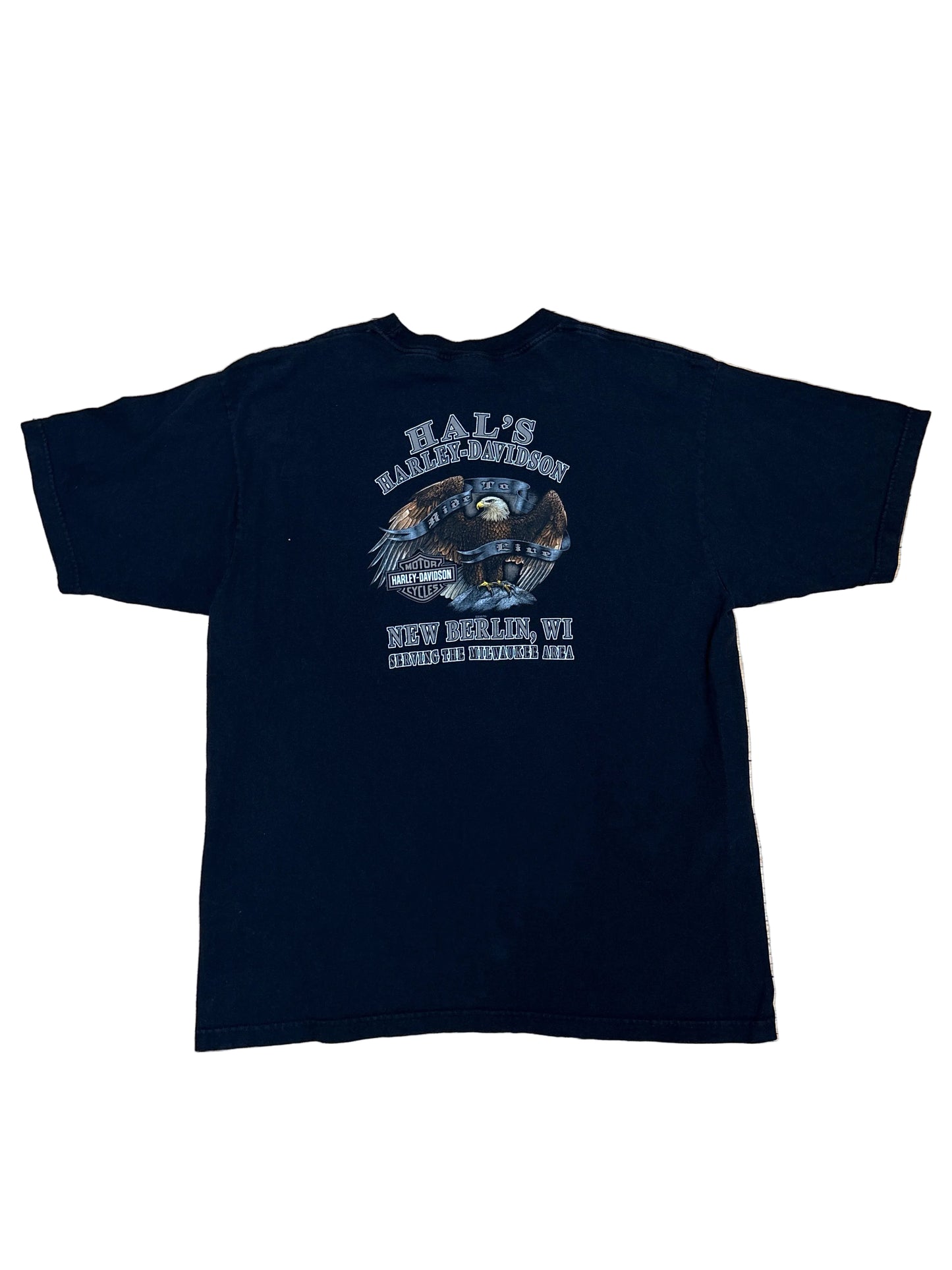 Hal’s Harley Davidson T-Shirt-2XL