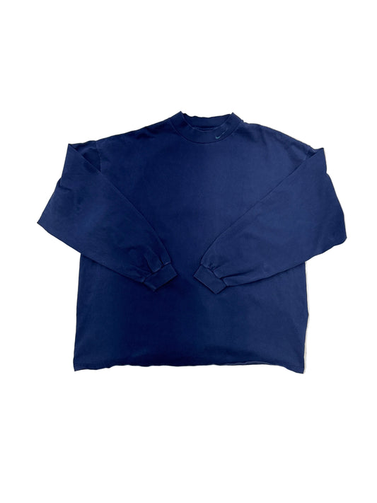 Vintage Nike Mock Neck T-Shirt - 2XL