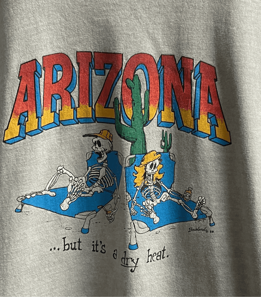 1988 Arizona Skeleton Tee - Small - ALL GOODS - ALL GOODS
