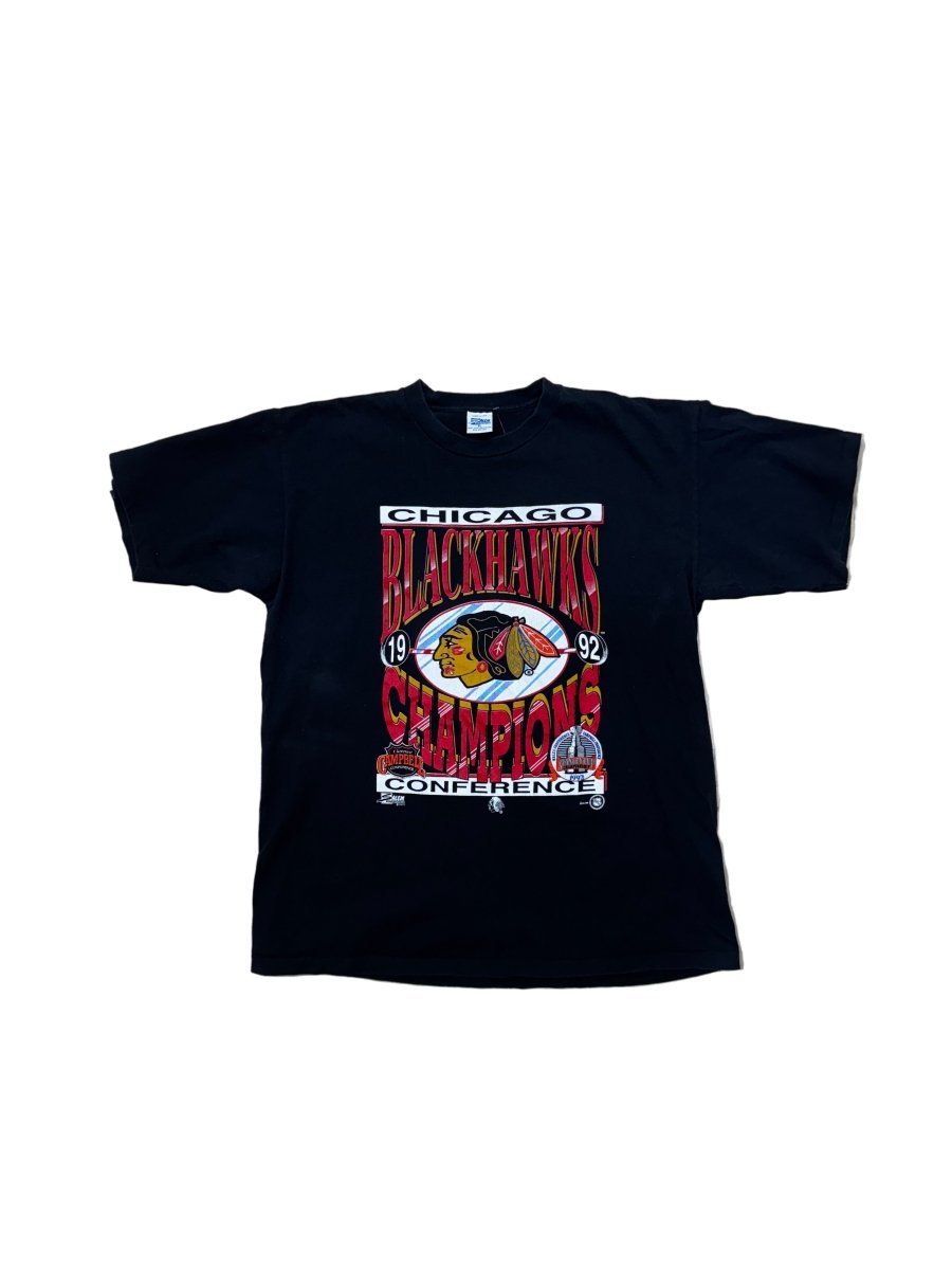 1992 Chicago Blackhawks T-Shirt - XL - ALL GOODS - ALL GOODS