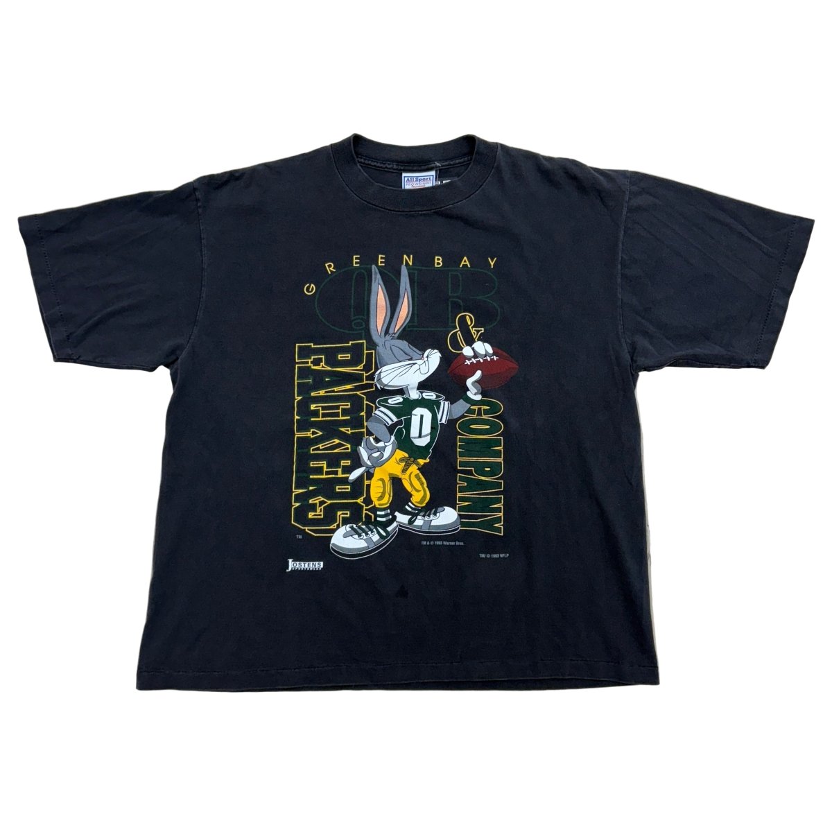 1993 Bugs Bunny Green Bay Packers T-Shirt - XL - ALL GOODS - ALL GOODS