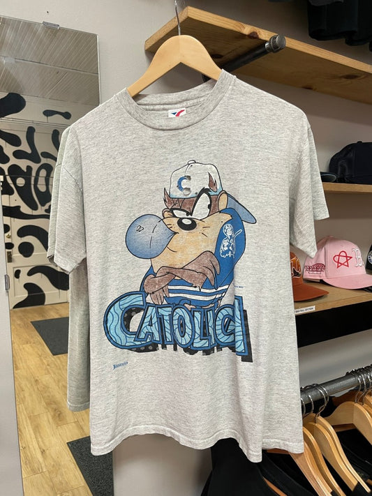 1993 Distressed Taz Tee - Medium - ALL GOODS - ALL GOODS