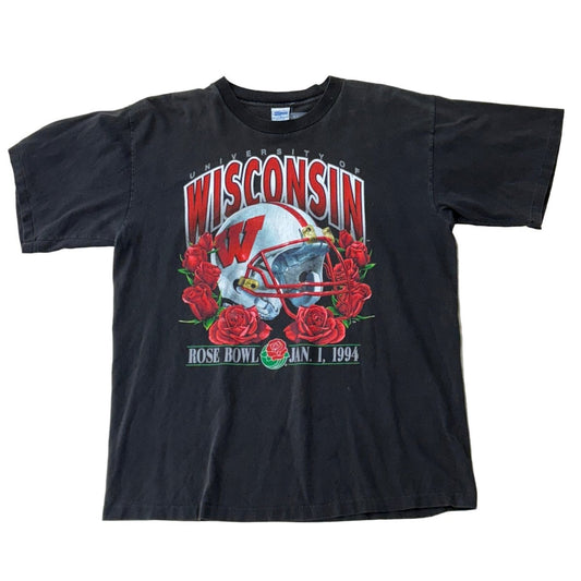1994 Badgers Rosebowl T-Shirt - Large - ALL GOODS - ALL GOODS