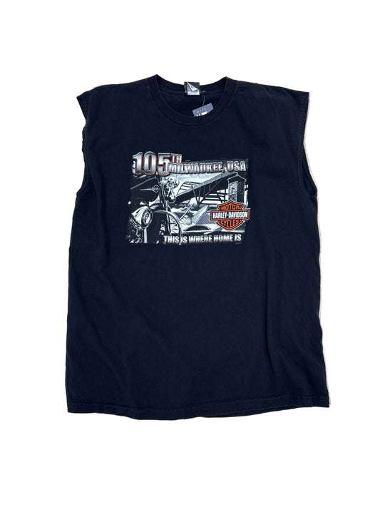105th Milwaukee Harley Davidson T-Shirt-2XL