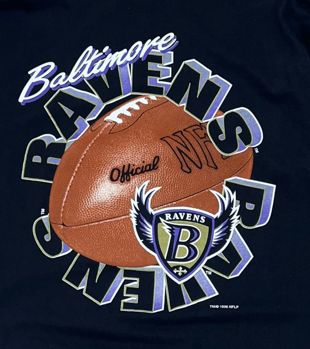 1996 Baltimore Ravens T-Shirt - XL - ALL GOODS - ALL GOODS