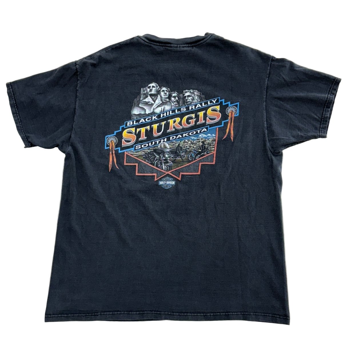 1998 Black Hills Rally Sturgis Harley Davidson T-Shirt - XL - ALL GOODS - ALL GOODS