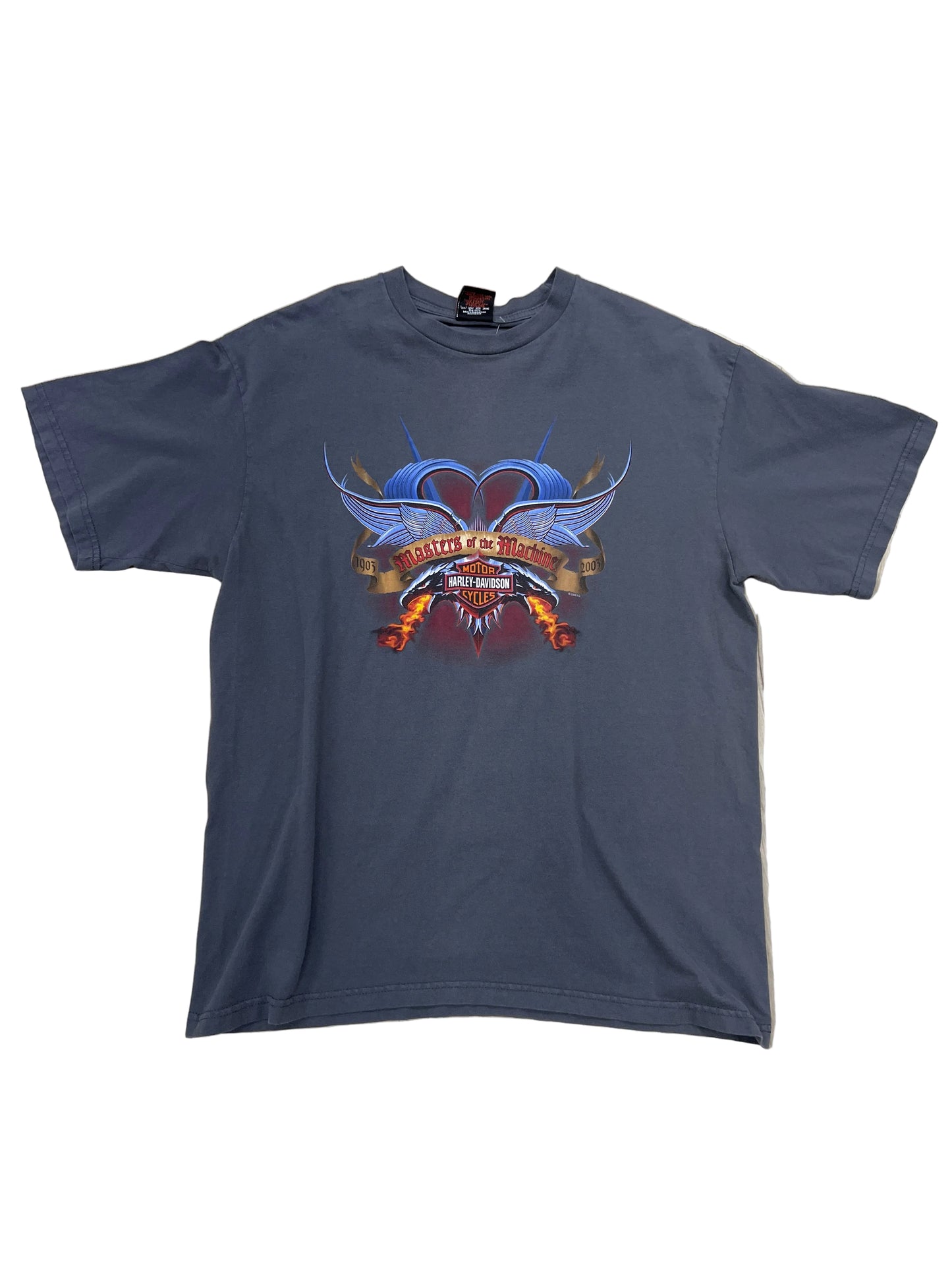 Masters Of The Machine Harley Davidson T-Shirt-XL