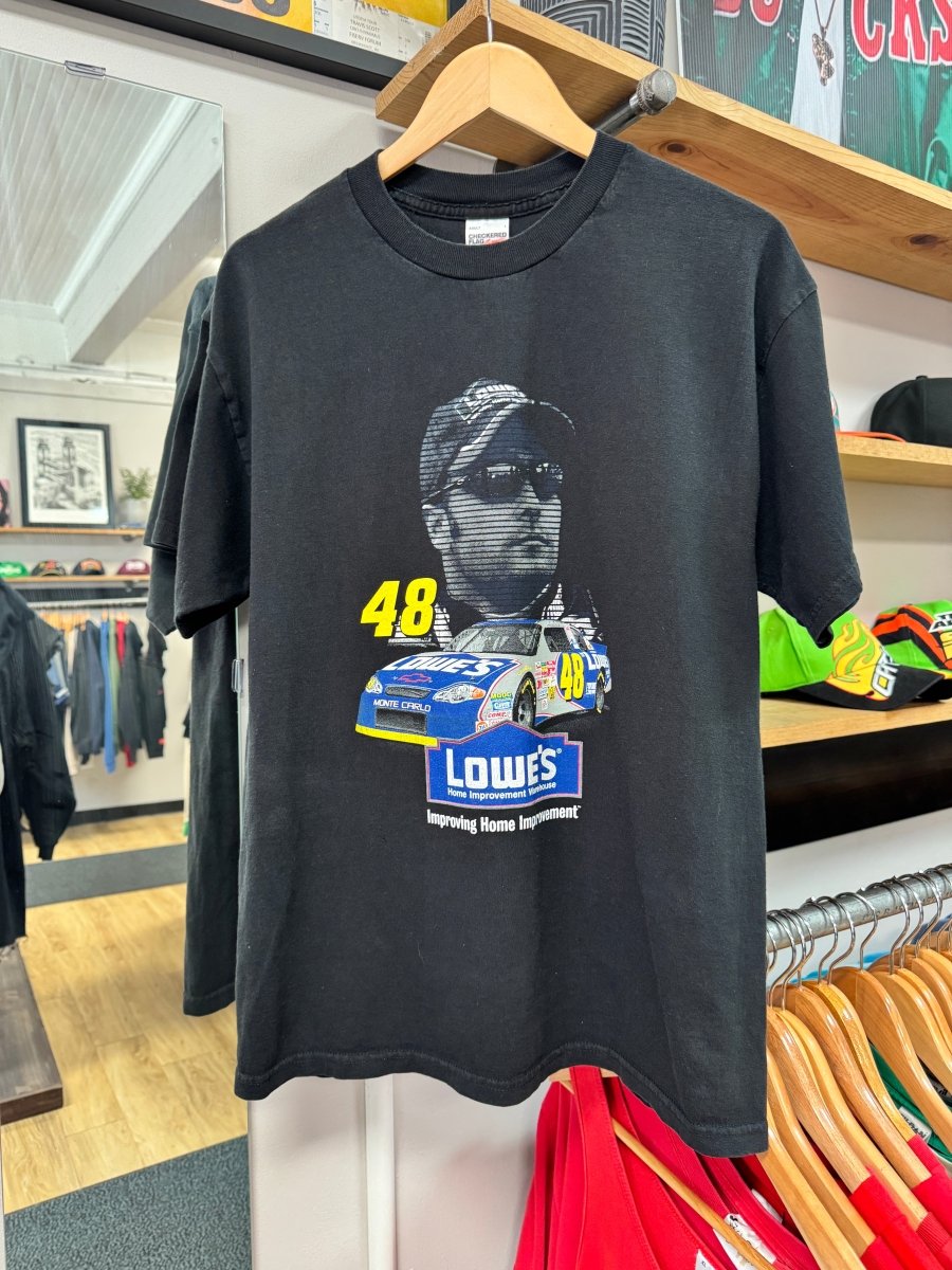 2002 Nascar Jimmie Johnson Lowe’s Shirt - L - ALL GOODS - ALL GOODS