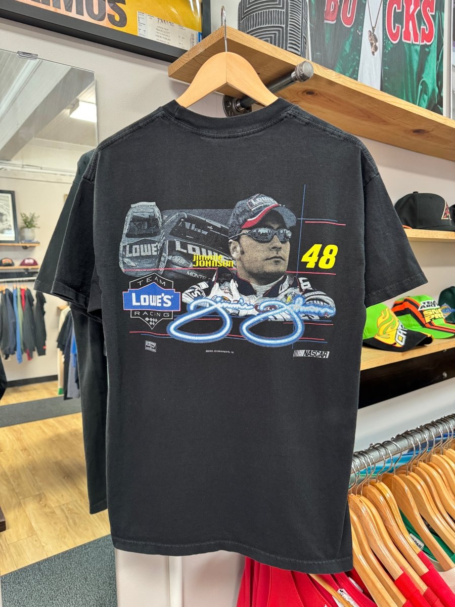 2002 Nascar Jimmie Johnson Lowe’s Shirt - L - ALL GOODS - ALL GOODS