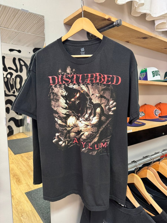 2010 Disturbed Asylum Band Tee - Large - ALL GOODS - ALL GOODS