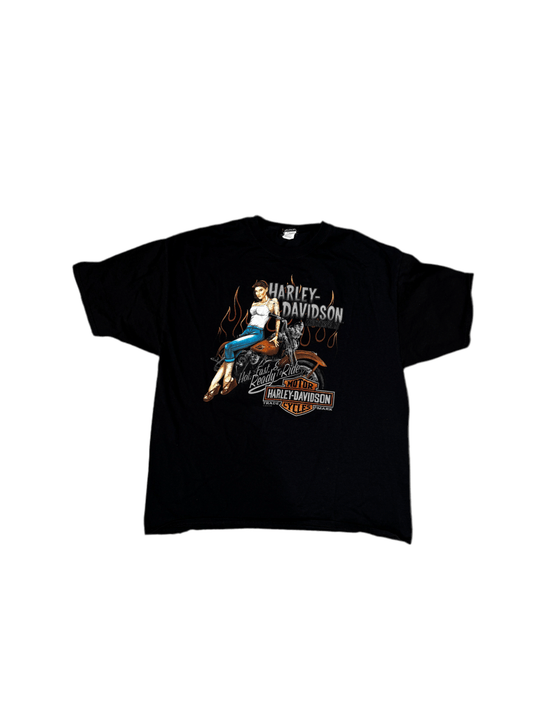 2012 Harley Davidson Pin Up Girl Tee - 2XL - ALL GOODS - ALL GOODS
