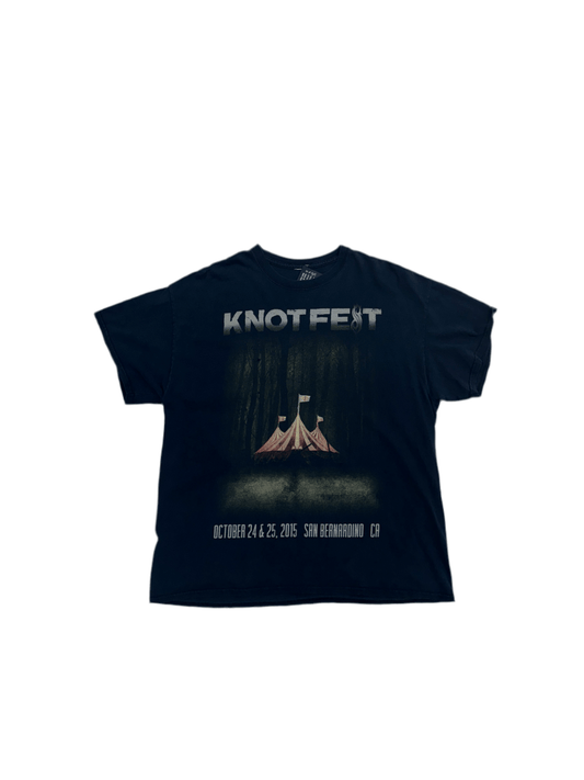 2015 Knotfest Concert T-Shirt - Medium - ALL GOODS - ALL GOODS