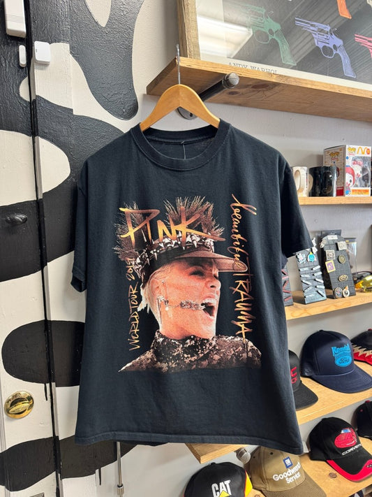 2019 Pink World Tour Tee - Medium - ALL GOODS - ALL GOODS