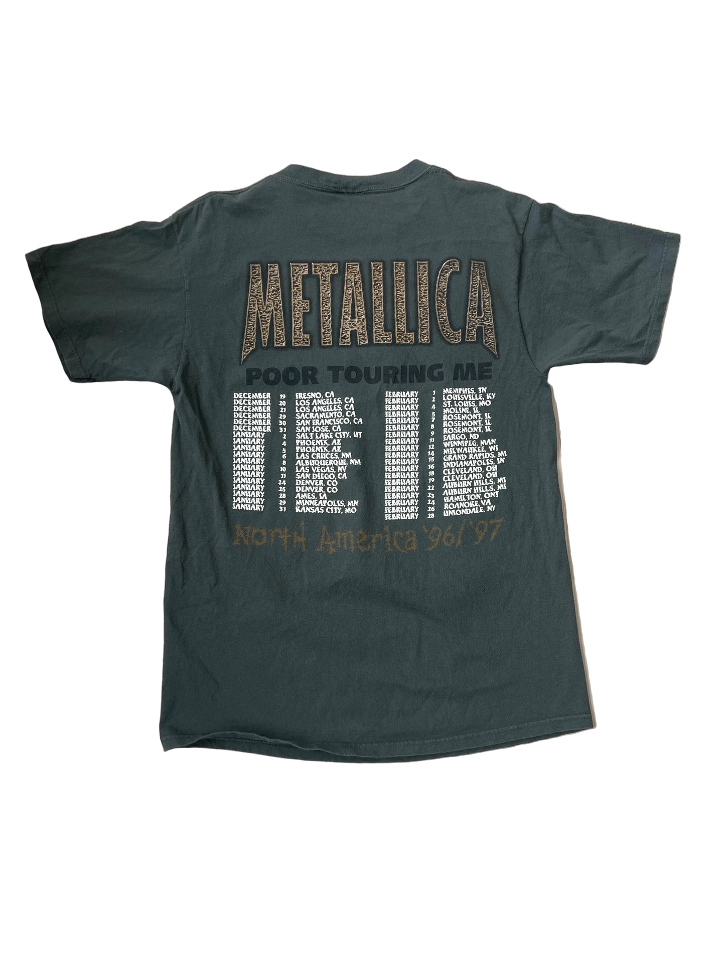 Vintage 90s Metallic Tee - Large