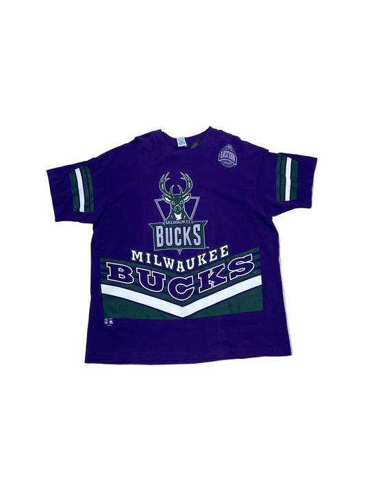 Vintage Milwaukee Bucks AOP T-Shirt - 2XL