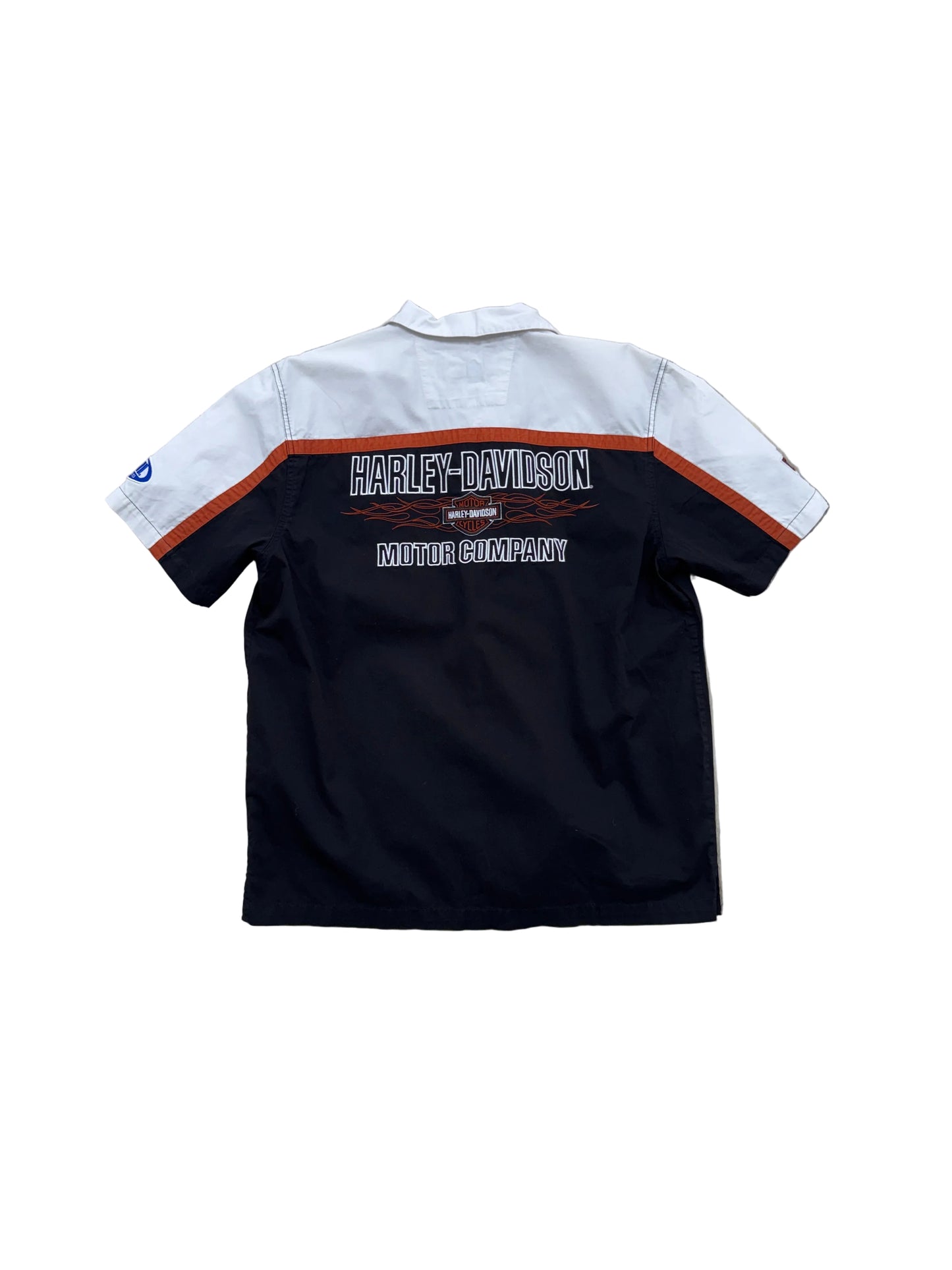 Harley Davidson Staff Button Up Shirt - Large