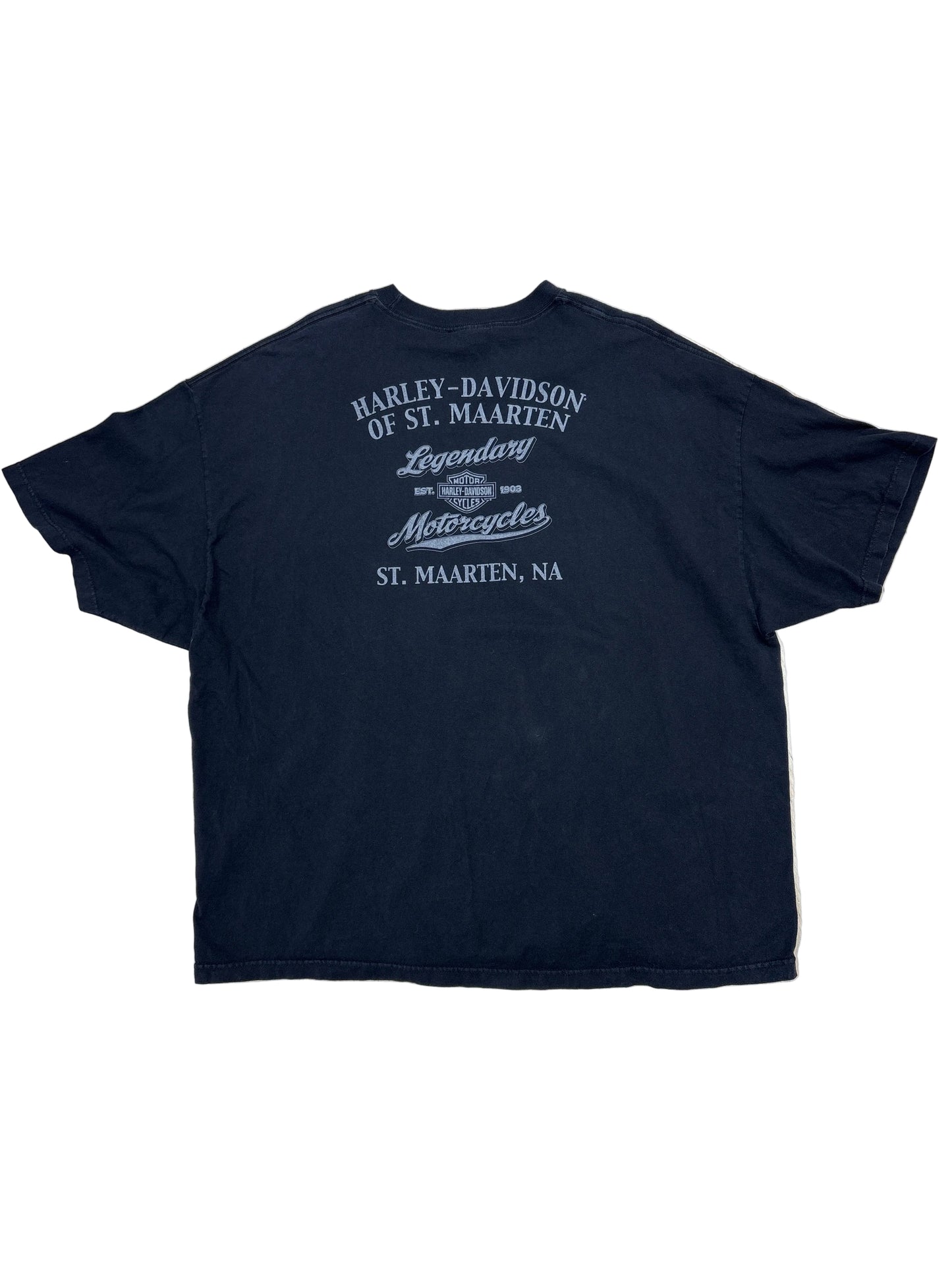 Harley Davidson Of St.Maarten Harley Davidson T-Shirt-4XL