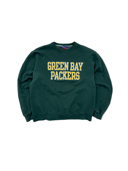 Vintage Green Bay Packers Crewneck -  Large