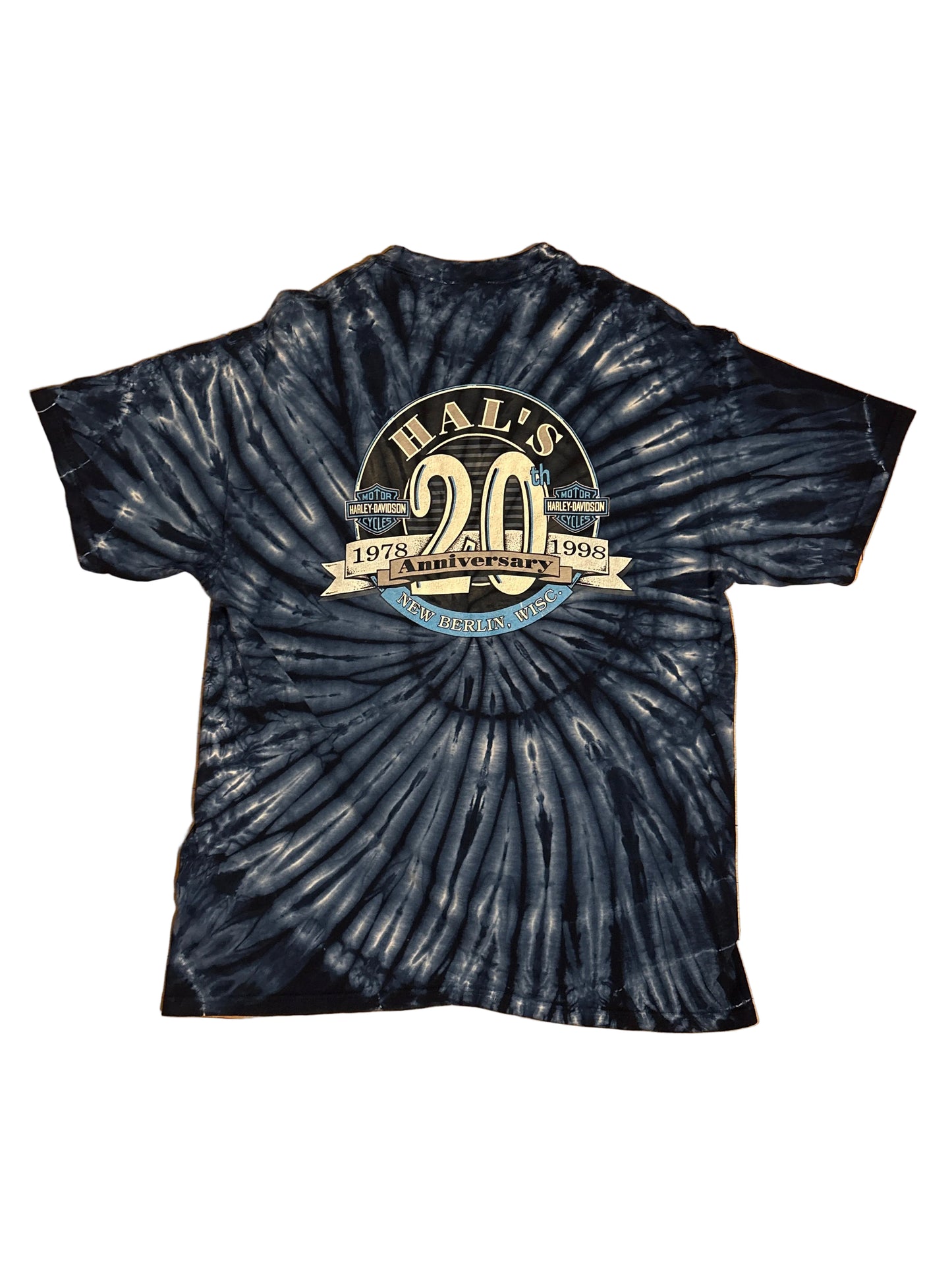 Hal’s 20th Anniversary Harley Davidson T-Shirt-Large