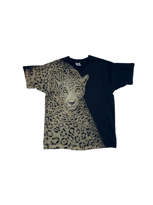 Vintage Leopard T-Shirt - Large