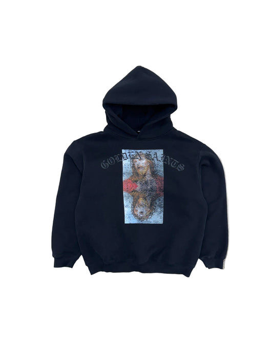 Golden Saints Jesus Hoodie - Medium