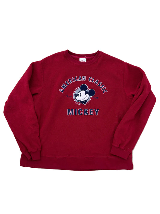 Vintage American Classic Mickey Sweater-Large
