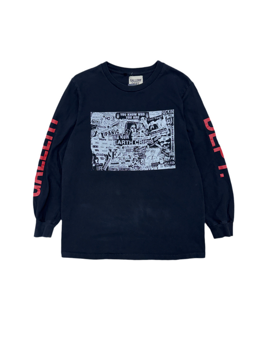 Gallery Dept. Earth Crisis Long Sleeve T-Shirt - Large