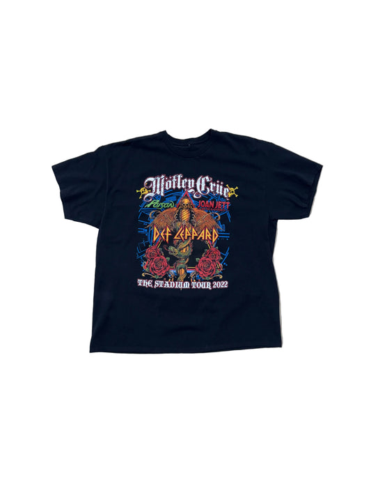 2022 Motley Crue Stadium Tour T-Shirt - XL