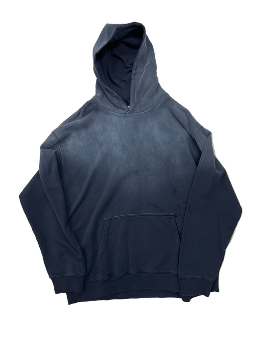 Faded Black Hoodie-XL