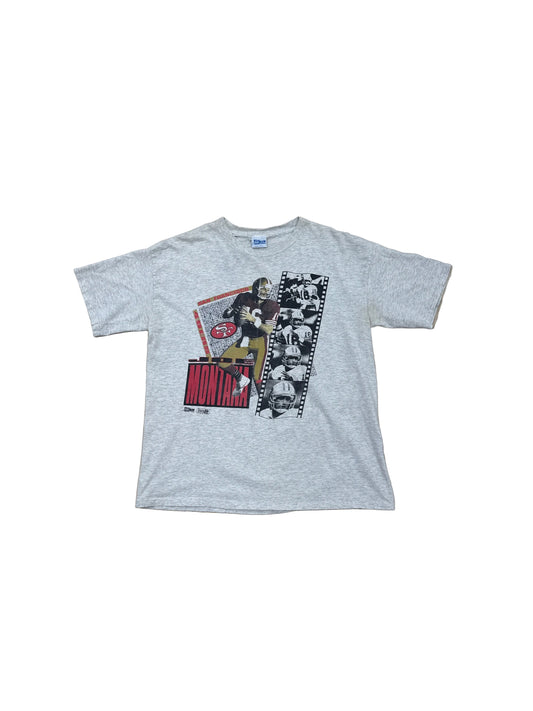 1991 Joe Montana 49ers T-Shirt - Large