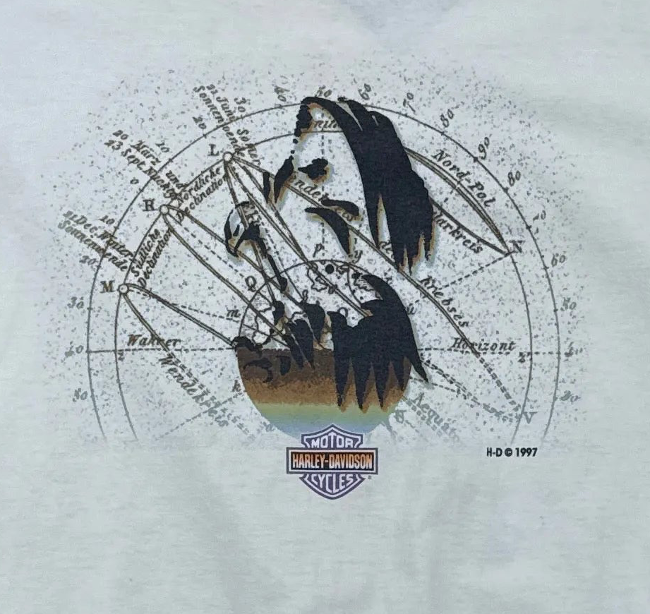 1997 Harley Davidson Cancun T-Shirt - XL