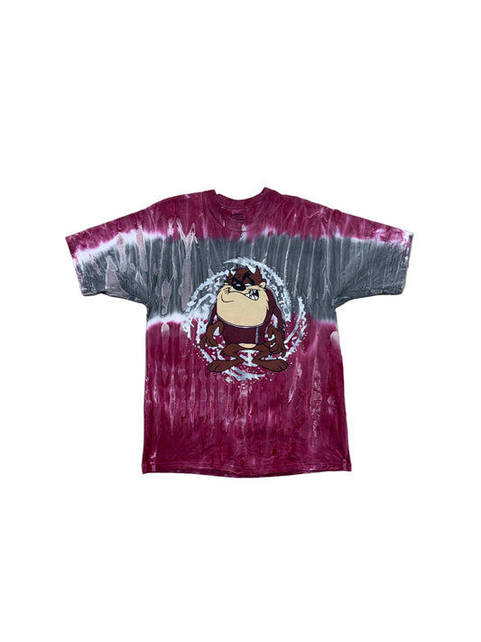Vintage Taz Tie Dye T-Shirt - Large