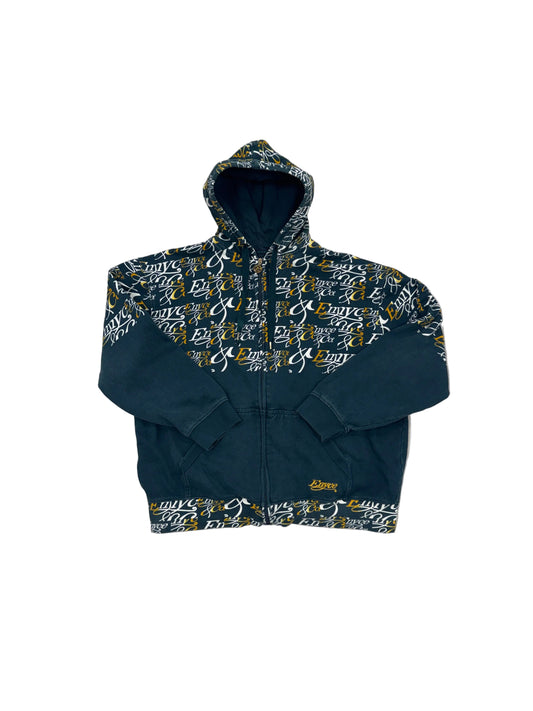 Y2K Enyce Zip Up Hoodie - 2XL
