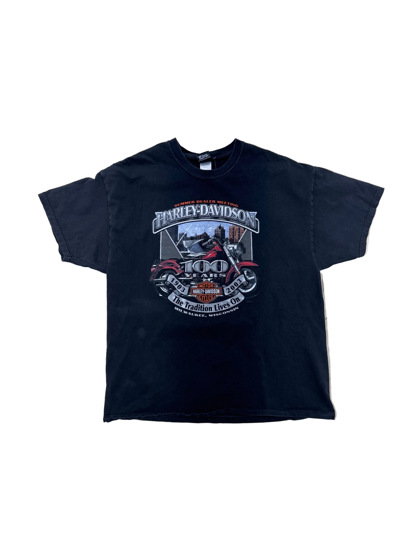 2003 Harley Davidson Milwaukee T-Shirt - 2XL