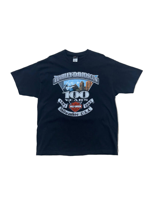 Vintage 2003 Harley Davidson Milwaukee T-Shirt - XL