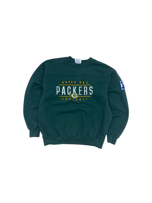 Vintage Green Bay Packers Crewneck - Large